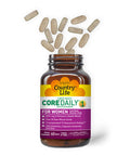 Country Life Core Daily-1 Multivitamins For Women Energy Support 60 Tablets 2 Month Supply