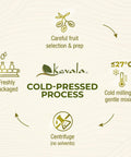 Kevala Extra Virgin Organic Olive Oil - Gluten-Free and Cholesterol-Free Oil Perfect for Frying and Cooking, Smooth Base for a Ranch Dressing, Cold Pressed and Unrefined, Bulk Size 128 oz