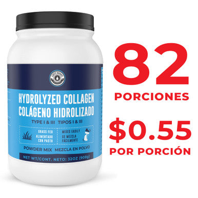 Left Coast Performance Colageno Hidrolizado En Polvo Para Mujeres y Hombres - P ptidos de Colageno tipo I & III -Alimentado Con Pasto - Sin Sabor Apoya articulaciones piel Cabello u as - Mejor Valor Por Tu Dinero 2lb