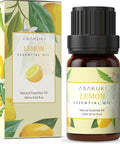 Asakuki Lemon Oil Essential Oil 10Ml, Essential Oils For Diffusers For Home