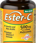 American Health Ester-C With Citrus Bioflavonoids - 500 Mg - 120 Vegetarian Capsules