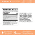 Optimum Nutrition Amino Energy Drink + Electrolytes For Hydration - Sugar Free Amino Acids Bcaa Keto Friendly Sparkling Drink - Peach Bellini Pack Of 12 (Packaging May Vary)