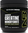 Nutrabio Creatine Monohydrate Unflavored (150 g) and Muscle Matrix Protein Powder (Confetti Cake) Supplement Bundle Muscle Energy Maximum Growth Recovery and Strength