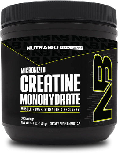 Nutrabio Creatine Monohydrate Unflavored (150 g) and Muscle Matrix Protein Powder (Confetti Cake) Supplement Bundle Muscle Energy Maximum Growth Recovery and Strength
