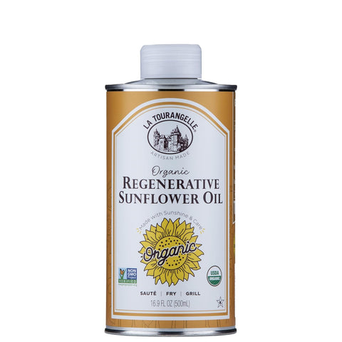La Tourangelle, Organic Sun Coco Oil, Unique Blend of Organic High-Oleic Sunflower Oil and Organic Refined Coconut Oil, Heat Heat Cooking and DIY Beauty, 25.4 fl oz