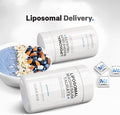 Codeage Liposomal Magnesium Taurate+ Supplement - Magnesium from Magnesium Taurate Vitamin B6 as Pyridoxal 5-Phosphate 2-Month Supply - Liposomal Delivery Vegan Non-GMO Gluten- 120 Capsules