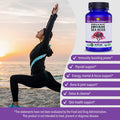 The Food Movement Irish Sea Moss Organic Prebiotic Food Sea Minerals Supports Healthy Detox Thyroid Digestion and Immune Support 60 Vegan Capsules Suitable for Vegetarian and Vegan Diets