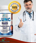 YUMMYVITE Lung Support Supplement, Lung Cleanse & Lung Detox Formula, Lung Health Support For Clear Lungs, Comfortable Breathing, Bronchial Health, 60 Capsules