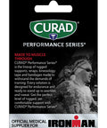 Curad CURIM5029H Performance Series Ironman Sports Tape Black with Red 1.5" x 10 Yards Size