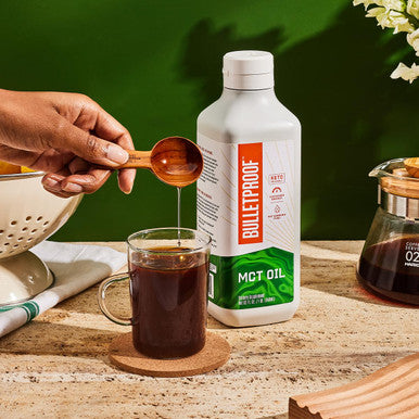 Bulletproof Xct Mct Oil Made With C10 And C8 Mct Oil, 32 Oz, Amplifies Energy, Keto Friendly