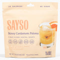 SAYSO Variety Pack | Skinny Mix: Spicy Margarita, Cardamom Paloma, Hibiscus Cosmopolitan & Honey Rosemary Moscow Mule - Craft Cocktail & Mocktail Mixers (Low-Calorie & Low Sugar), 8-Pack Assorted
