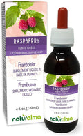 Naturalma Raspberry (Rubus Idaeus) Leaf Alcohol-Free Tincture - 4 Fl Oz Liquid Extract In Drops - Herbal Supplement - Vegan