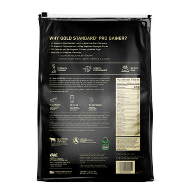Optimum Nutrition Gold Standard Pro Gainer Vanilla Custard 10.19 Pound