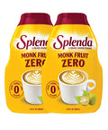 SPLENDA Monk Fruit Liquid Zero Calorie Sweetener Drops, 3.38 Fl Oz Bottle (Pack of 2)