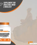 Bulksupplements.Com Magnesium Glycinate Capsules - Magnesium Bisglycinate Capsules, Magnesium Supplement, Magnesium Glycinate 400Mg - 3 Capsules Per Serving, 90-Day Supply, 270 Capsules