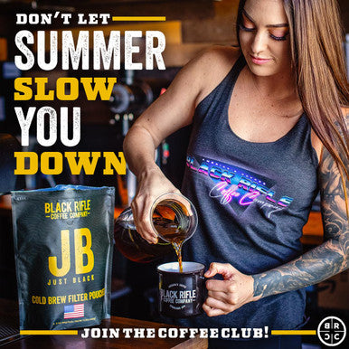 Black Rifle Coffee Company Cold Brew Packs Medium Roast Coffee Packs 6 Ready To Brew Packets