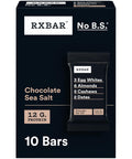 RXBAR Protein Bars, Protein Snack, Snack Bars, Chocolate Sea Salt, 18.3oz Box (10 Count)