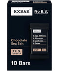 RXBAR Protein Bars, Protein Snack, Snack Bars, Chocolate Sea Salt, 22oz Box (12 Count)