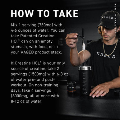Kaged Muscle Creatine HCl Lemonlime Powder - 75 Servings