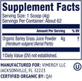 Vimergy USDA Organic Barley Grass Juice Powder, 62 Servings Super Greens Powder Contains Iron, Vitamin C, & Vitamin E Non-GMO, Gluten-Free, Soy-Free, Vegan & Paleo Daily Greens Booster (250g)