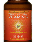 HealthForce SuperFoods Truly Natural Vitamin C - 180 Grams - Whole Food Vitamin C Complex from Acerola Cherry Powder - Immune Support - Vegan, Gluten Free - 30 Servings