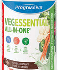 Progressive Health Vegessential, All-In-One Vegan Protein, Greens, Vitamins & minerals Powder - Natural Chocolate 1008 g