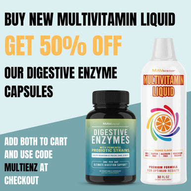 Liquid Multivitamin with Vitamin B6 Vitamin B2 for Digestive Immune Support Powerful Vitamins Minerals to Support Natural Detox Cleanse Strong Hair Skin Nails 32 FL oz