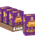 Annie's Organic Friends Bunny Grahams, Chocolate Chip, Chocolate, and Honey Baked Graham Snacks, 11.25 oz