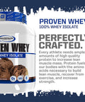 Gaspari Nutrition Proven Whey, 100% Hydrolyzed Whey Isolate, High Protein, Lactose Free, Low Carbohydrate and Low Sugar (2lb, Neapolitan Ice Cream)