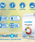 Health4All Multivitamins One A Day 360 Tablets Made In The Uk