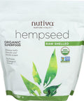 Nutiva, Hemp Seed Shelled Organic, 8 Ounce
