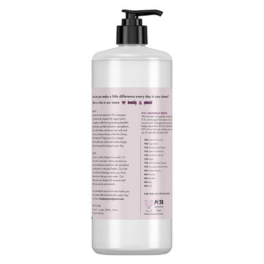 Love Beauty And Planet Sulfate-Free Deep Cleanse, Hydrate, Strengthen, Volumize & Shine Vegan Biotin & Sun-Kissed Mandarin 5-in-1 Multi Benefit Nourishing Shampoo, 32.3 Fl Oz