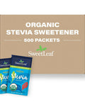 SweetLeaf Organic Stevia Powder Packets Zero Calorie Sweetener with Stevia Leaf Extract No Artificial Sweetener Additive Sugar Keto Friendly Non GMO Gluten 70 Packets (Pack of 2)