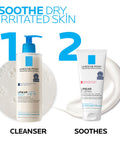 La Roche Posay Lipikar Soothing Relief Eczema Cream Face And Body Lotion For Eczema And Sensitive Dry Skin Moisturizer With Colloidal Oatmeal To Relieve Irritation