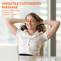 Brelley Neck And Back Massager With Heat Electric Shiatsu Deep Tissue Kneading Massage For Neck Back Shoulders And Legs For Men Women Christmas Mother'S Day & Father'S Day