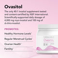 Theralogix Ovasitol Inositol Canister + Berberine Enhanced Absorption Bundle 14.12 Ounce & 90 Count (Pack of 2)
