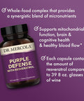 Dr Mercola Purple Defence - 30 capsules