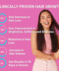 Upnourish Hair Growth Vitamins For Women - Proven Hair Supplement With Keranat, Dht Blocker Phytopin, Biotin 5000 Mcg & Sod, Hair Vitamins For Faster Hair Growth, Hair Loss & Thinning Hair - 90 Ct