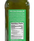 Galil 100% Pure Avocado Oil - High Smoke Point 500Ã‚Â°F Non-GMO, Vegan, Halal Certified - Perfect for Cooking, Baking, SautÃƒÂ©ing, Dressings & Marinades, Rich in Healthy Fats - 1 Liter Glass Bottle