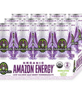 Sambazon Amazon Energy Drink, Low Calorie Acai Berry and Pomegranate, 12 Fl Oz (Pack of 12)