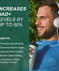 Nad+ Supplement 900Mg- Nicotinamide Riboside, Liposomal Resveratrol, Quercetin - Promotes Vitality & Cognitive Function (1)