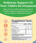 Bundle Of Omega 3 Gummies - Plant Based Kids Multivitamin Gummies For Kids - - Perfect Dha Omega 3,6,9 Gummies That Supports Bones - - Multivitamin For Kids Immunity Support