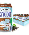Swoon Peach Tea - Sugar Free, Low Carb, Paleo-Friendly, Gluten Free - Flavored Keto Drinks Made with Organic Black Tea & Sweetened by Monk Fruit and Stevia (Pack of 12)