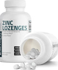 Bronson Zinc Lozenges Antioxidant & Immune Support Supplement Lemon Flavored, 180 Chewable Tablets