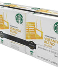 Starbucks K-Cup Coffee Pods, Starbucks Blonde Roast Hot or Iced Coffee, Veranda Blend, 60 Keurig Pods