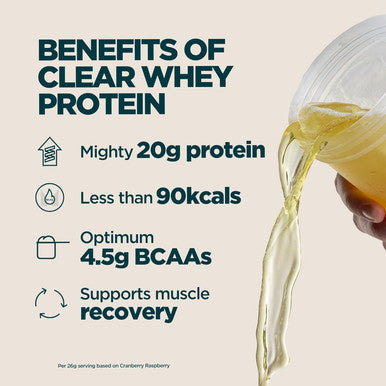 Myprotein Clear Whey Isolate Protein Powder - Mojito - 871g - 20 Servings - Cool and Refreshing Whey Protein Shake Alternative - 20g Protein and 4g BCAA per Serving
