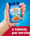 EmergenC Immune+ Chewables 1000Mg Vitamin C With Vitamin D Tablet Immune Support Dietary Supplement For Immunity Orange Blast Flavor 42 Count