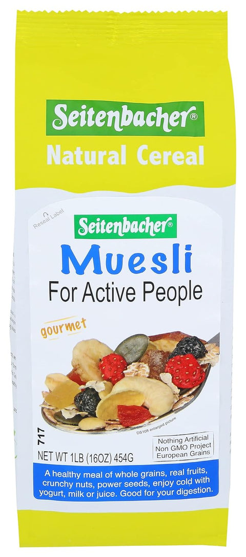 Seitenbacher Muesli #2 Berries Temptation, 16 Ounce (6-Pack)
