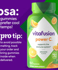 Vitafusion Power C Vitamin C Gummies For Immune Support, Orange Flavored, 282 Mg Vitamin C, America'S Number 1 Gummy Vitamin Brand, 50 Day Supply, 150 Count