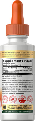 Carlyle Liquid Vitamin D3 | 2000 Iu | 2 Oz | Vegetarian, Non-Gmo, And Gluten Free Formula | 50Mcg | Vitamin D Liquid Drops